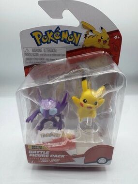 Pokemon Pikachu & Sableye Battle Ready Figure 2 Pack Jazwares 2025 NEW